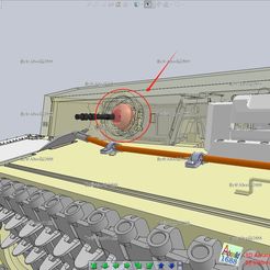 A20-2.jpg The spherical core inside the front armor of the Tiger tank.(STL-35)
