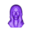 Kim_bust.obj Бюст Ким Кардашьян для 3D-печати