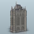 3.jpg Download STL file Retro baroque castle - Flames of war Bolt Action Empire baroque Age of Sigmar Modern Warhammer • 3D printable template, Hartolia-miniatures