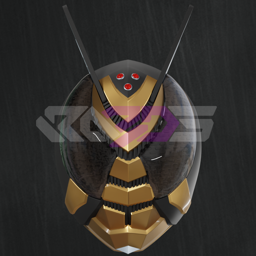 🐝 kamen rider The Bee・ 3D File for 3D printing・Cults