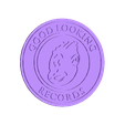 Good_Looking_Records_Logo.stl Good Looking Records Logo Coaster