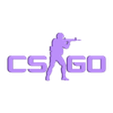 CSGO_Mod 2,B.stl Chaveiro game CS GO 2 modelos