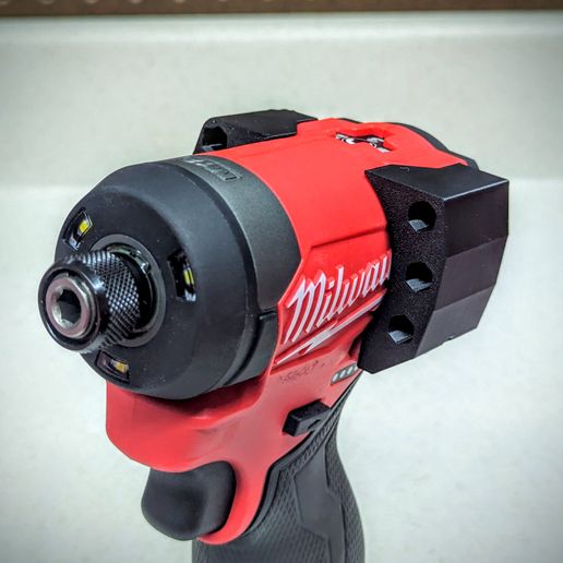 M12 Milwaukee Bit Holder (simplified) only fits M12 GEN3 Impact Driver (3453-20)