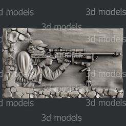 P344a.jpg STL file Sniper・3D printable model to download