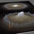 NGC-3081-3.jpg Low resolution NGC 3081 Hubble deep sky object 3D software analysis