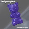 flexi.gummybear.002.png Soft flexible gummy bear