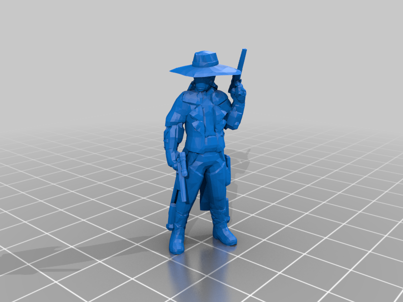 Free STL file Cad Bane (star wars legion scale)・3D printing template to ...