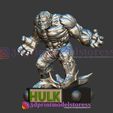 Hulk_Statue_002.jpg Hulk Statue 3D Printable