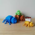 FLEXI BEETLE 3.jpeg Free STL file FLEXI BEETLE・Design to download and 3D print