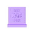 UMesh_BEST_DAD_EVER8_SubTool1.stl trophy for the best dad in the world