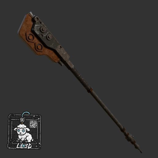 Star Wars Nikto RoTJ Staff STL