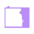 Plate 2.stl Caja de sombras de gato (A)