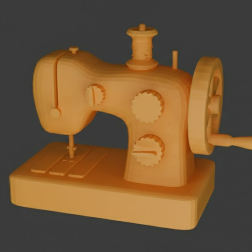 🪡 Sewing Machine / Decorative Miniature / Tailor / Modern Digital ...