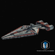 Clone-Wars-Arquitens-2.png Clone Wars Arquitens Ship - 3D Print Files