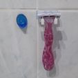 20200329_163730 [Résolution de l'écran].jpg Disposable razor holder for bathroom, shower room...