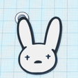 Captura2.png Bad Bunny Keychains
