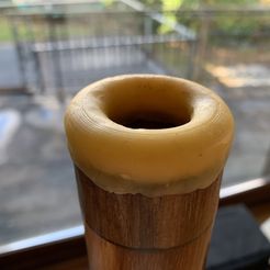 20190308_151445270_iOS.jpg 3D-Datei Didgeridoo Mundstück Form kostenlos・3D-druckbares Objekt zum herunterladen