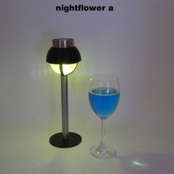 NightFlowers-a2b.jpg Free 3D file Nightflower-a・3D printer model to download