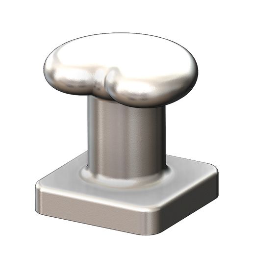 miniature-bollards-10.JPG STL file Mini set of shipyard bollards 3D print model・3D printable model to download, RachidSW