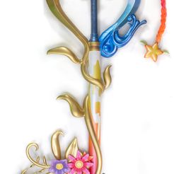 RainingCation_KAIRI-KEYBLADE-FRONT-FINAL.jpg Файл 3D Клинок Кайри "Объятия судьбы・Дизайн 3D принтера для загрузки
