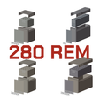 B_62_280rem_combined.png BBOX Ammo box 280 REM ammunition storage 10/20/25/50 rounds ammo crate 280 Remington