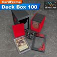 cardframe-deckbox-100-fire-mtg-commander-edh-3dprint-dna2.jpg CardFrame Deck Box 100 - Fire Design | for MTG Commander Decks / EDH Decks