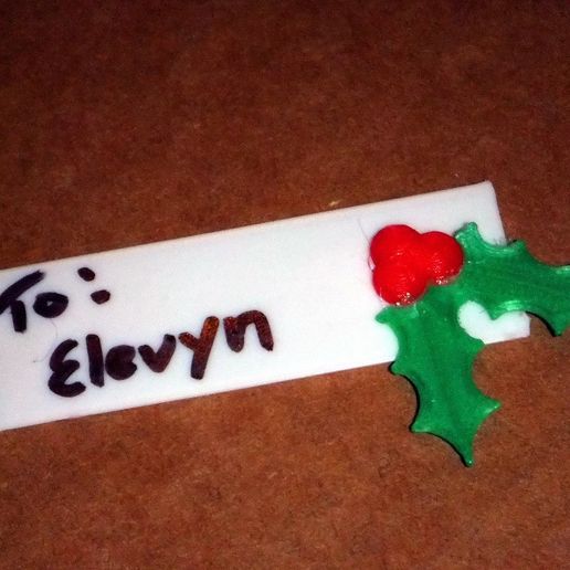 Quick and Easy Gift Tags 3D model