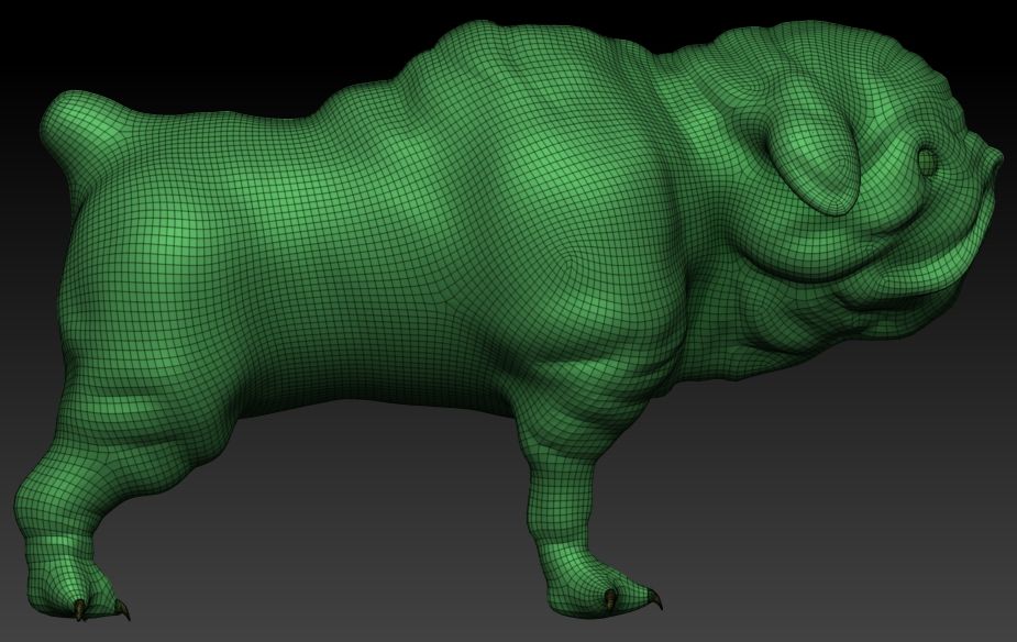 Bulldog-16.jpg Download STL file Bulldog • 3D printing model, elitemodelry