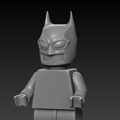 batman1.jpg Datei STL Batman Spielzeughelm・Design für 3D-Drucker zum herunterladen