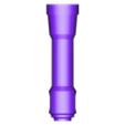 Emplacement Turret Cannon Barrel.stl Legion Stronghold Strongpoints