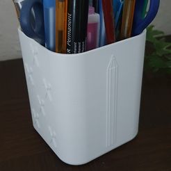pot a crayon.jpg Pencil cup