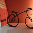 20240326_215327.jpg Acrylic Minimalistic Bicycle Sculpture Bicycle Ornament Personality Table Decoration Items Office Decoration Gift Acrylic Minimal