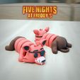 foxy-chaveiro.png FOXY FIVE NIGHTS AT FREDDY’S  ARTICULATED KEYCHAIN FUNKO POP