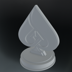 2.png Free STL file Poker Trophy Cup・3D printable design to download, WitchForest