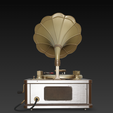 5.png Vintage Gramophone - Classic Antique Phonograph