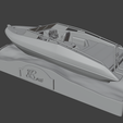 FletcherGTS_3Dmodel_Perspective_Base_LeftSide.png Fletcher GTS - Detailed 3D Printable Speedboat Model Kit