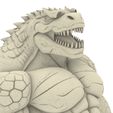 10.jpg Monster Crocodile Creature Figure