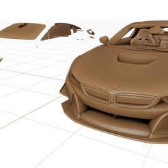1.png STL file BMW I8・3D printer model to download