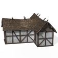 jj.jpg Download MEDIEVAL HOUSE 3D Model - Obj - FbX - 3d PRINTING - 3D PROJECT - GAME READY