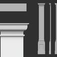 13-ZBrush-Document.jpg 90 classical columns decoration collection -90 pieces 3D Model