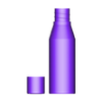 obj.obj Red Water Bottle Model WB2