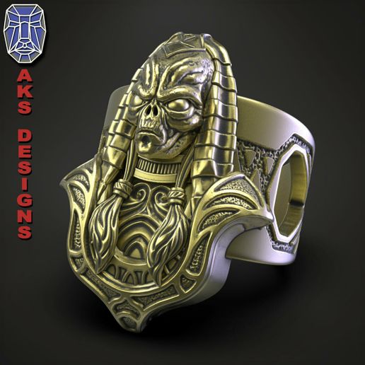 AEA_v1_ring_a1.jpg ring jewelry Alien Egyptian Anubis