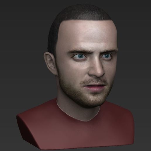 👤 Jesse Pinkman Breaking Bad bust for full color 3D printing・ 3D File ...