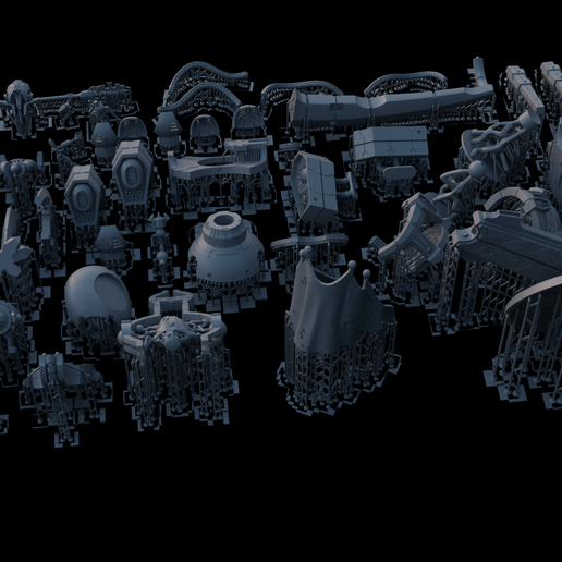 7.png Cyber Lord Space Zombies, rey de la fortaleza móvil silenciosa