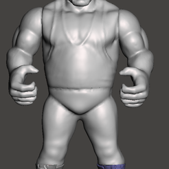 big-show.png Archivo OBJ wwf wwe aew ecw wcw retro・Design para impresora 3D para descargar