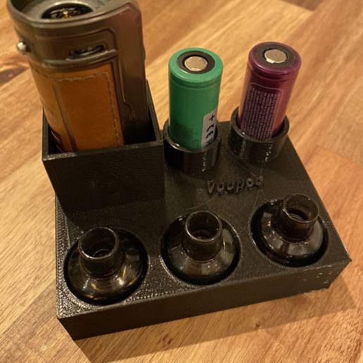 🚬 boite de rangement cigarette electronique voopoo drag x・ STL File for  ・Cults