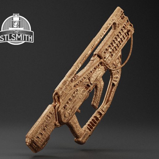 Tachyomatic Carbine Returnal Life Size Prop STL
