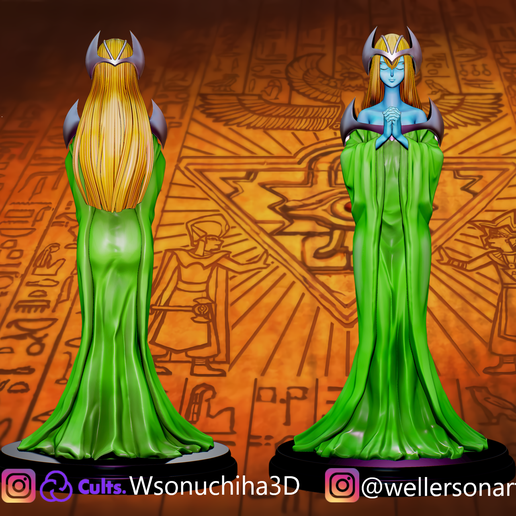 mystical elf figure - yugioh STL File for 3D printingCults