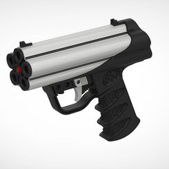 001.jpg SFX pistolet sous-marin P11 du film Lara Croft Tomb Raider : Le berceau de la vie 2003 modèle imprimé en 3D