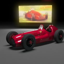 11.jpg Free STL file Alfa romeo type 158・3D print design to download